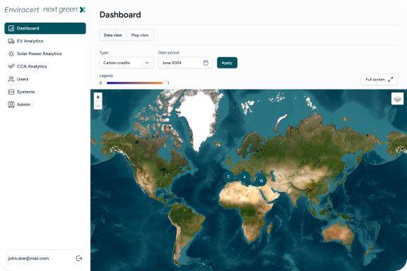 Get an overview with your own map access.